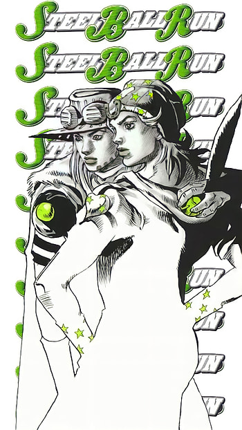 Johnny, art, cowboy, green, fictional character, cool, jojo part 3, one piece, naruto, joestar, jojo part 7, jojo, anime, funny HD phone wallpaper