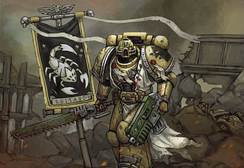 Warhammer 40k, video game, artwork HD wallpaper