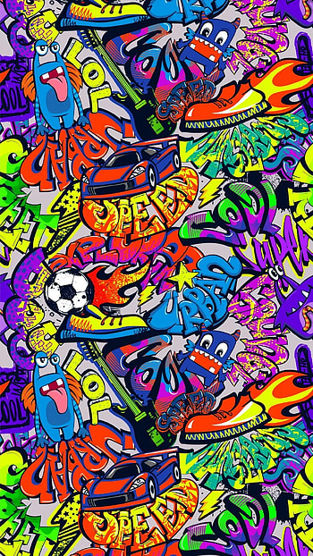 Graffiti, street HD phone wallpaper