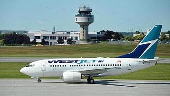 WestJet affiliation, Super T Aviation HD wallpaper