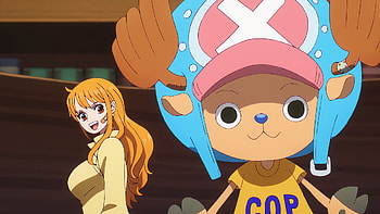 Straw Hat Snapshot: Chopper & Nami — One Piece, Anime, One Piece, Tony Tony Chopper, Nami (One Piece) HD wallpaper