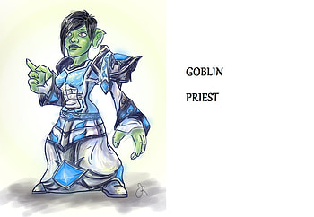 Goblin Priest, priest, goblin, wow, horde HD wallpaper
