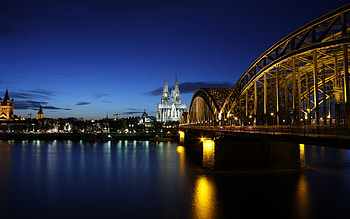 Landscape, Bridges, Architecture HD wallpaper