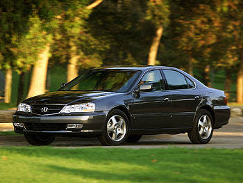 Auto, Nature, Trees, Grass, Acura, Cars, Side View, Style, Akura, Tl, 2002 HD wallpaper