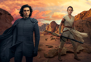 Kylo And Rey , kylo-ren, rey, movies, star-wars HD wallpaper
