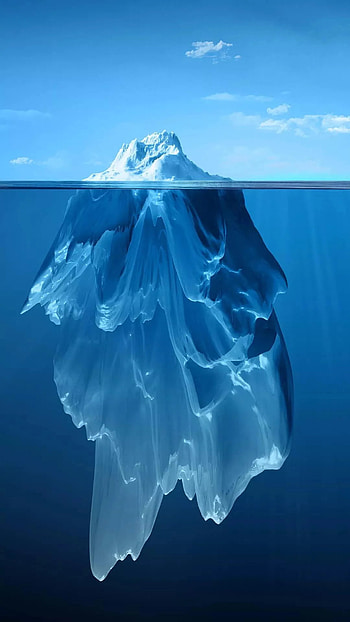 Tip of the Iceberg, Iceberg HD phone wallpaper