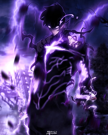 SoloLeveling, anime, arte HD phone wallpaper
