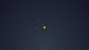 Solar System Minimal , solar-system, space, digital-universe, artist, artwork, minimalism, minimalist HD wallpaper
