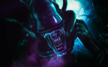 H.R. Giger, Alien art , Unique and surreal, Dark and captivating HD wallpaper