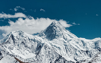 Snow Covered Mountains, winter, nature, mountains, snow HD wallpaper
