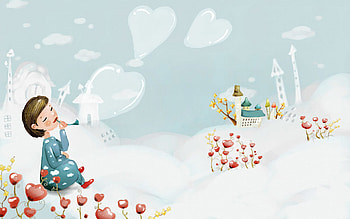 Cute Korean Backgrounds - Cave HD wallpaper