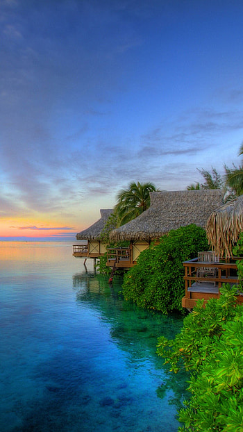Bali tranquility, Beachfront bliss, Island serenade, Relaxation paradise HD phone wallpaper