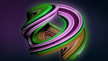 3d ball, pattern, abstract HD wallpaper