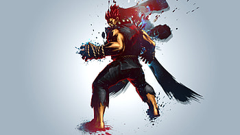 street fighter ryu akuma . HD wallpaper