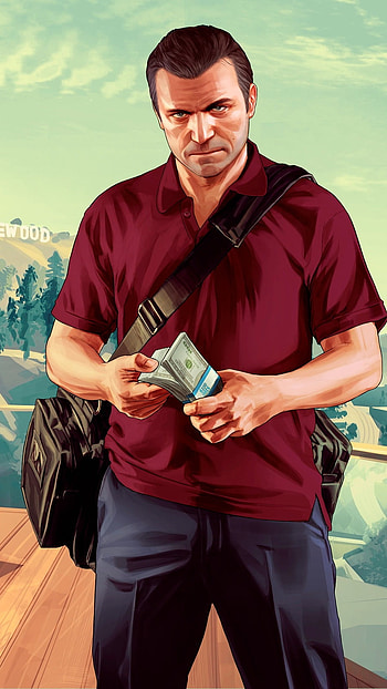 GTA 5, Game Character HD phone wallpaper