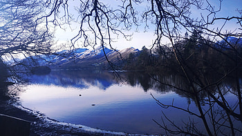 Keswick Lake , lake, nature, mountains HD wallpaper