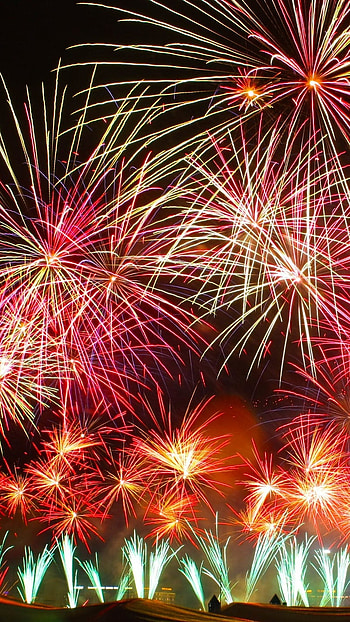 Firework, Crackers Colourfull HD phone wallpaper
