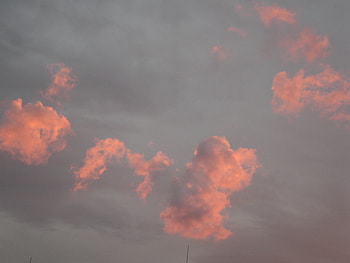 pink clouds, bulgaria, pink, sky HD wallpaper