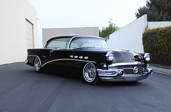 Auto, Cars, Vintage, Side View, 1956 Buick Century HD wallpaper
