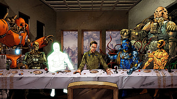 Last supper (Supergod) [] HD wallpaper