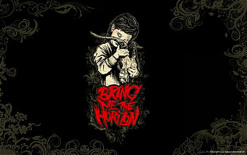 BMTH LOGO, bmth, official, logo, cover HD wallpaper