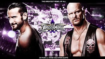 WWE 13 WrestleMania 30 Cm Punk Vs Stone Cold Steve Austin Match Gameplay - YouTube HD wallpaper