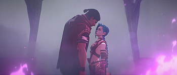 Arcane Showdown: Ultra of Sevika and Jinx, TV Show, Arcane, Sevika (League of Legends), Jinx (League Of Legends) HD wallpaper