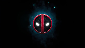 Deadpool Icon, deadpool, superheroes, artist, artwork, digital-art, minimalism, logo, artstation HD wallpaper