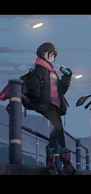 Enjoying your travel, Anime, girl, anime girl HD phone wallpaper