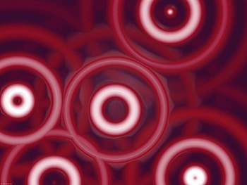 Pseudo_Rings, rings, art, freaky, trippy, artwork, abstract, love, druffix, red HD wallpaper