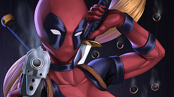 Lady Deadpool 2020, deadpool, superheroes, artwork, artist, artstation HD wallpaper