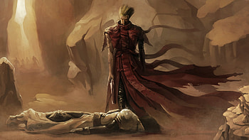Lonely, Abstract, Trigun, Anime, Vash HD wallpaper