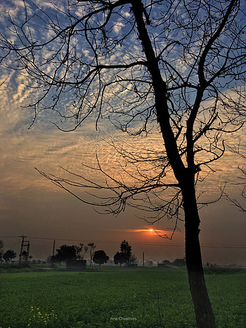 Sunset, cloud, sky, beautiful, beauty, natural HD phone wallpaper