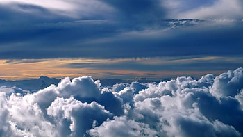 celestial mountains, sky, beautiful, cloud, celestial HD wallpaper