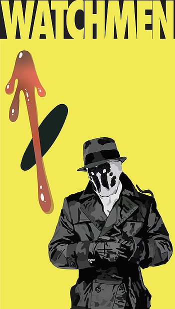 Mobile , Rorschach art, Rorschach fan community, Fan creation HD phone wallpaper