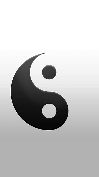 Yin Yang, symbol, art, yin_yang HD phone wallpaper