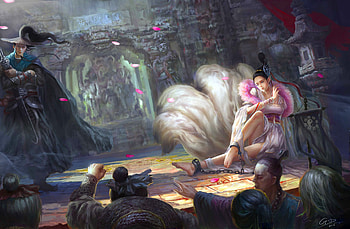 The Prisoner, digital, fantasy, art, , girl, woman, concept HD wallpaper