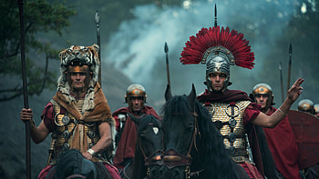 Barbarians, roman, soldier, man HD wallpaper