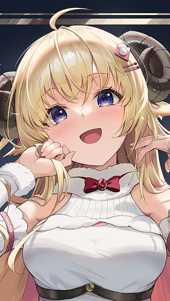 Tsunomaki Watame, Anime, Virtual Youtuber HD phone wallpaper