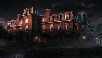 Abandoned Hotel, kid safe, dark, house, eery HD wallpaper