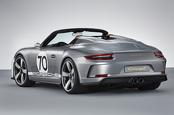 Convertible, Porsche 911 Speedster Concept, 2018 HD wallpaper