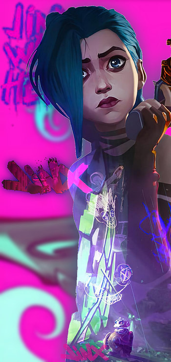 Jinx, Arcanee HD phone wallpaper