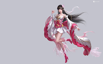 Fantasy Girl, Long hair, Girl, Fantasy, Art HD wallpaper