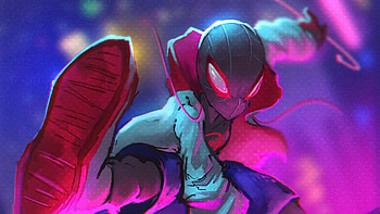 Spider Man Miles 2020 Art, spiderman, superheroes, artwork HD wallpaper