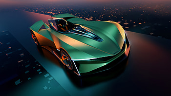 2024 Skoda Vision Gran Turismo Concept, car, Skoda, Skoda Vision GT, vehicle HD wallpaper