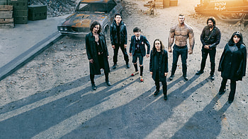 Umbrella Academy, background , Popular TV show, Captivating visuals HD wallpaper