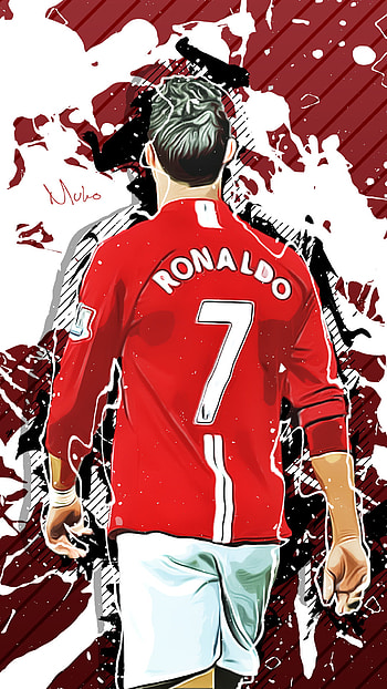 RONALDO, red, c7, united, realmadrid, cristiano, devil, manu, cr7, primerleague, football, juve HD phone wallpaper