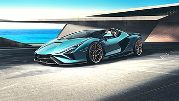 2021 Lamborghini Sian Roadster , lamborghini-sian, lamborghini, cars, 2021-cars HD wallpaper