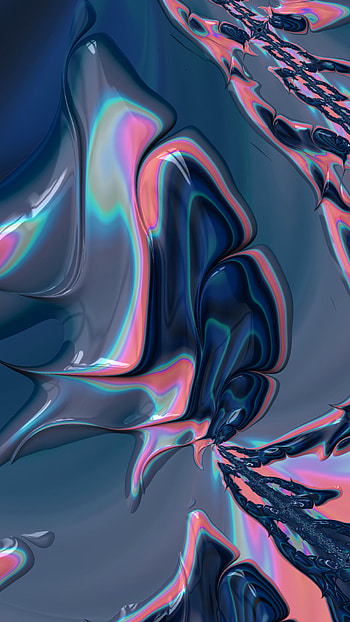 Trippy Psychedelic Fractal, Abstract, fractal HD phone wallpaper