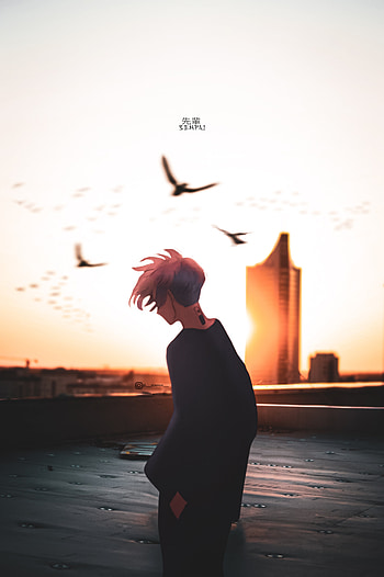 Mikey Manjiro Sano, baji, sky, tokyorevengers, izana, takemichi, draken, clouds, kazutora, mitsuya HD phone wallpaper